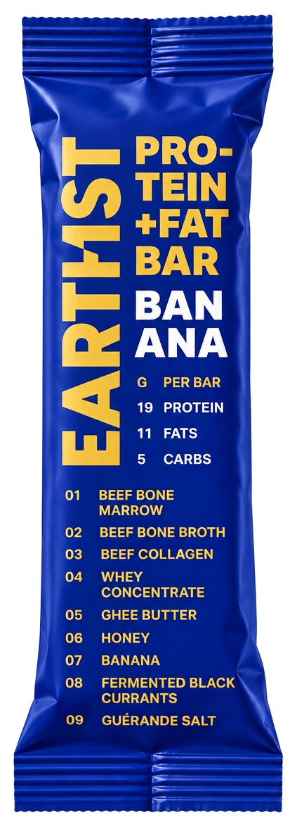 EARTHIST BANANA protein-fat bar