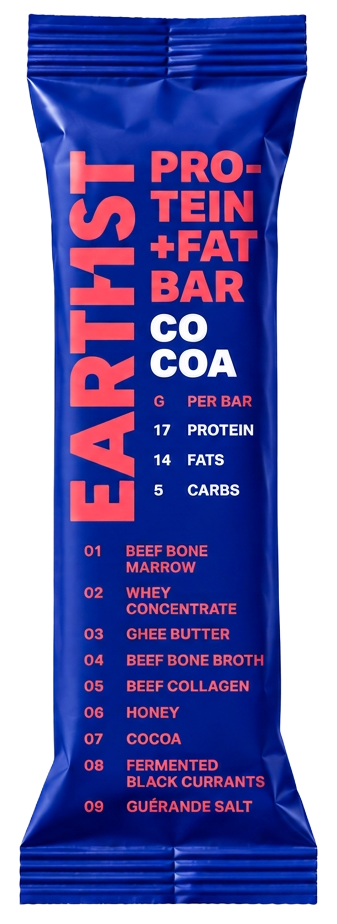 EARTHIST COCOA protein-fat bar